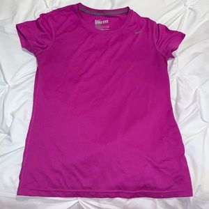 Nike dri-fit workout top size S
